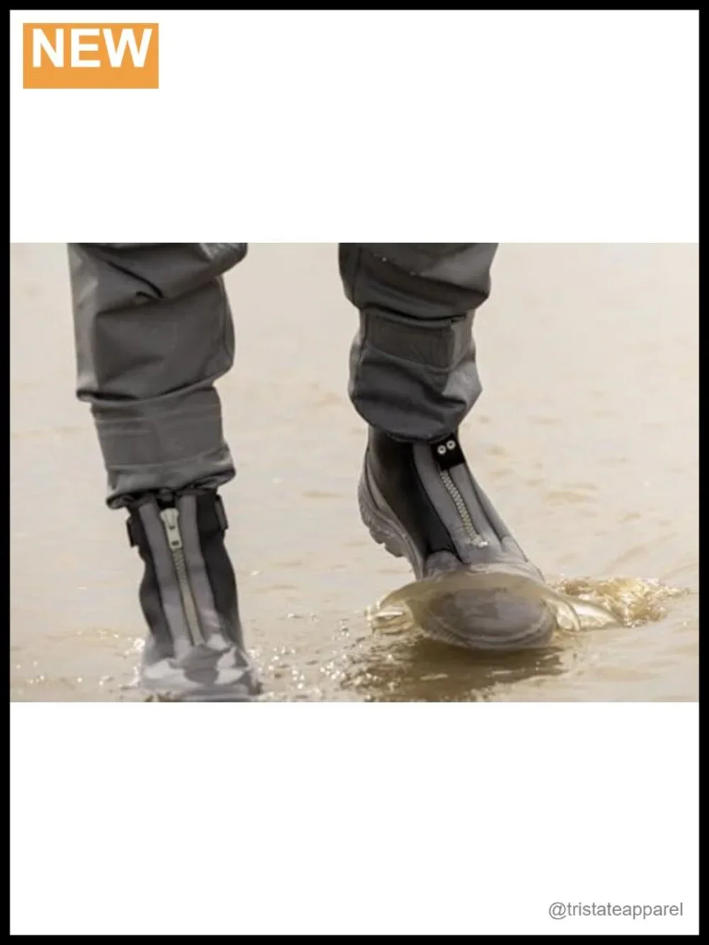 Neoprene Wading Boots with Rubber Outsole for Fishing Surf Sand